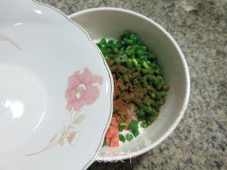 火腿肠豇豆煎饼的做法步骤：5