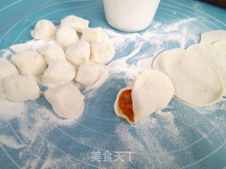 南瓜鸡蛋馅水饺的做法步骤:10