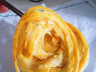手撕香酥饼的做法步骤:16