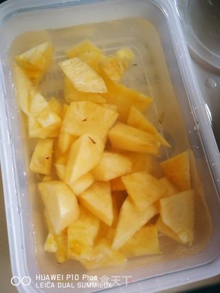 美味菠萝饭的做法步骤:4