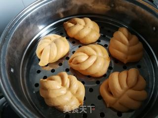 金树叶馒头的做法步骤:10