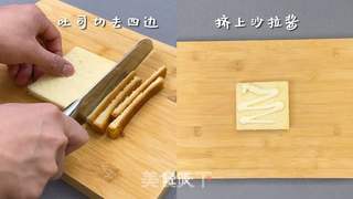 培根三明治丨 孩子喜欢的聚能量早餐!!!的做法步骤:5