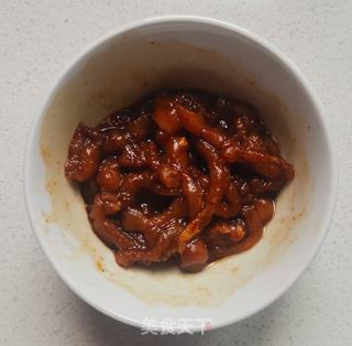 酸辣肉丝汤的做法步骤:3
