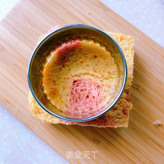 鲜虾蛋蔬吐司的做法步骤：2