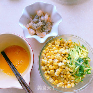 鲜虾蛋蔬吐司的做法步骤：3