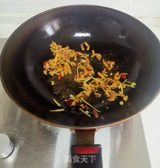 酸辣肉丝汤的做法步骤:5