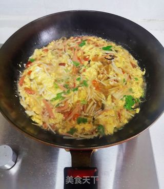 酸辣肉丝汤的做法步骤:9
