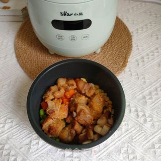 电饭煲排骨焖饭的做法步骤:12