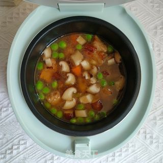 电饭煲排骨焖饭的做法步骤:13
