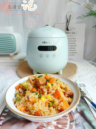 电饭煲排骨焖饭的做法步骤:16