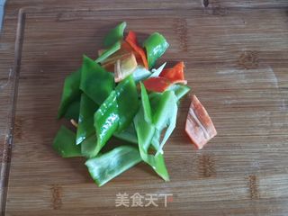 东北溜肉段的做法步骤:7
