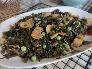 五花肉炒雪里蕻的做法步骤:14