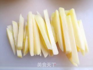 炸薯条的做法步骤:2