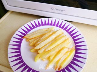 炸薯条的做法步骤:8