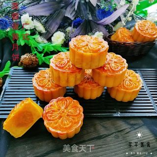 广式莲蓉蛋黄月饼的做法步骤:34