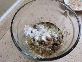 手工鲜虾丸子的做法步骤:4
