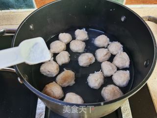 手工鲜虾丸子的做法步骤:6