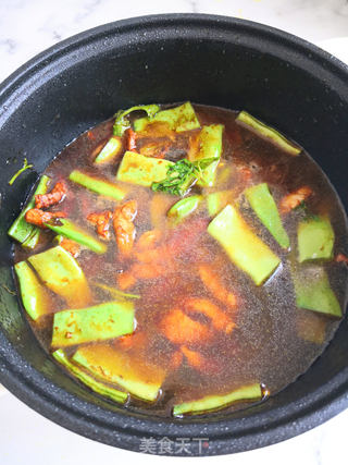 河南人最爱的扁豆肉丝焖面的做法步骤:6