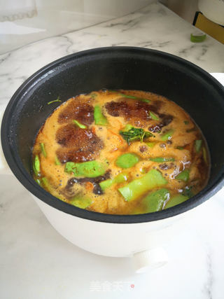 河南人最爱的扁豆肉丝焖面的做法步骤:7