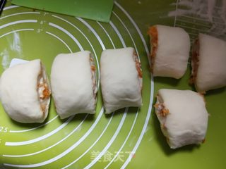 肉松培根小面包的做法步骤:12