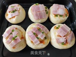 肉松培根小面包的做法步骤：18