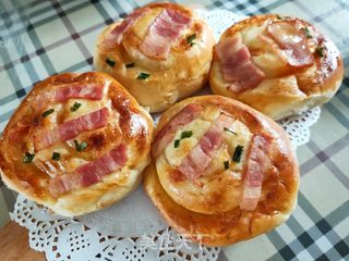 肉松培根小面包的做法步骤:22