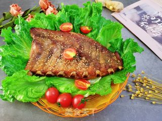 孜然烤排骨的做法步骤:11