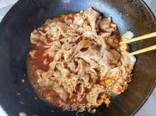 水煮肉片的做法步骤:10