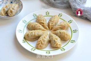 猪肉香芹胡萝卜烫面饺的做法步骤:13