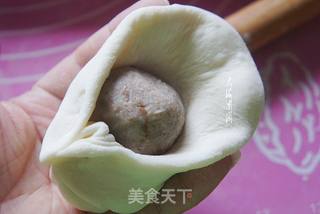 豆沙馅发面饼的做法步骤:5