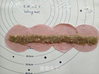 七夕玫瑰花饺子的做法步骤:9