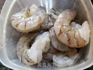 大虾烧豆腐的做法步骤:5