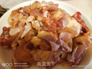 啤酒烧三黄鸡的做法步骤:3