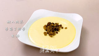 香菇肉末蒸蛋丨大人小孩都爱吃,味道好吃到没话说!!!的做法步骤:4