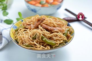 豆角焖面的做法步骤:13