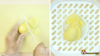 香喷喷补铁的土豆牛肉塔的做法步骤:2