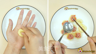 香喷喷补铁的土豆牛肉塔的做法步骤:7