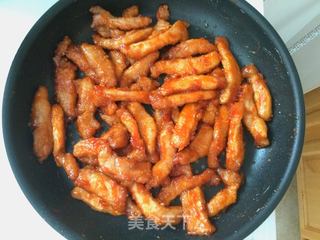 糖醋里脊的做法步骤：6