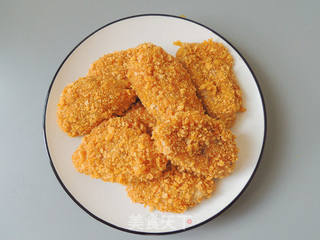 非油炸的薯片鸡翅,快速出炉休闲小零食的做法步骤:3