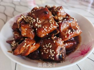 糖醋排骨的做法步骤:10