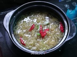 酸菜白肉的做法步骤:9