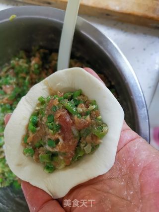 豇豆馅包子的做法步骤:13
