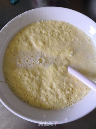 奶香玉米煎饼的做法步骤:5