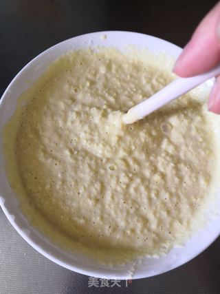 奶香玉米煎饼的做法步骤:8