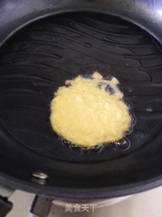奶香玉米煎饼的做法步骤:10