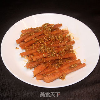 午餐肉辣条的做法步骤:7