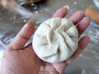 发面猪肉馅饼的做法步骤:10