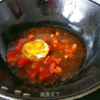 西红柿鸡蛋焖面的做法步骤:5
