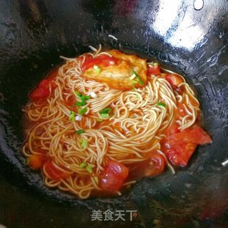 西红柿鸡蛋焖面的做法步骤:7