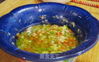 蒜茸烤大茄子的做法步骤:4